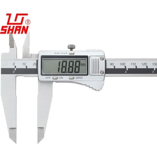 0-300 mm 0.01mm Digital Vernier Calipers High precision Metal Stainless Steel large LCD Caliper gauge Electronic Measuring tool
