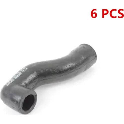 Engine Crankcase Breather Hose Connector for Mercedes W202 W220 C220 1110180482 111 018 04 82 6 PC