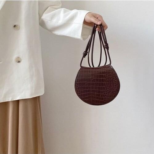 Fashion 2020 Shoulder Bags For Women New Crossbody Bag Lady Messenger Bag Casual Vintage Alligator Print Handbag Bolsa Feminina