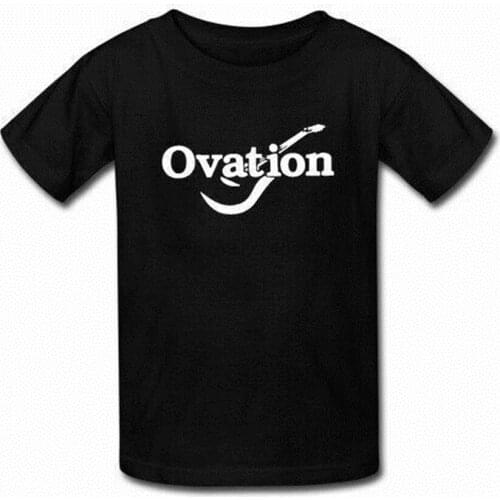 Neu 0708-Ovation Guitars Series Logo T Shirt Sizegr&ouml&szlige S-3XL Harajuku Hip Hop Tee Shirt