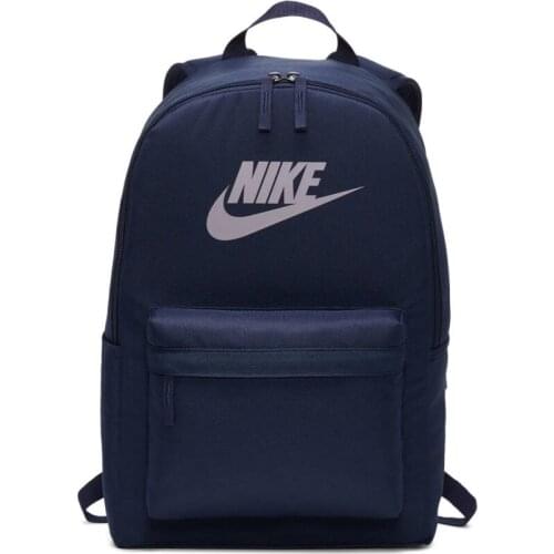 Original Nike Heritage 2.0 Backpack Unisex Backpack Bag-Navy Blue BA5879-451