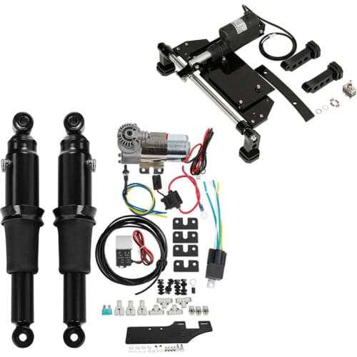 Motorcycle Rear Air Ride Suspension For Harley Touring Road King Electra Glide Street Glide Ultra Classic FLHTC 1994-2020