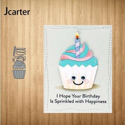 Cake Candle Frame New Design Metal Cutting Dies Craft Stencil Diy Scrapbooking Handmade Card Make Shape Album Decoration Model