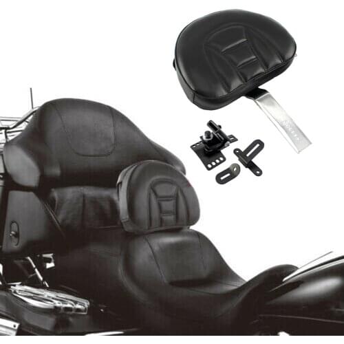 Motorcycle Adjustable Backrest Plug IN Driver Ride Sissy Bar For Harley Touring Road Glide 1997-2012 2013 2014 2015 2016 2017