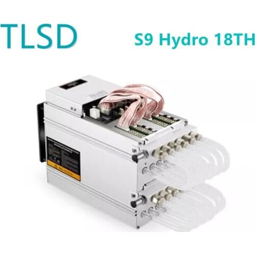 TLSD Used Bitmain Antminer S9 Hydro 18TH Low Power Consumption Asic Miner