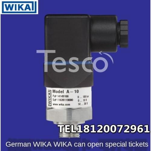 WIKA A-10 pressure sensor WIKA absolute pressure transmitter 25Mpa / 40Mpa