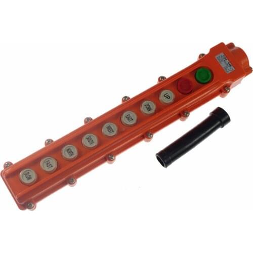 1)For Hoist And Crane Pendant Control Station Push Button Switch 6 Ways COB-64A