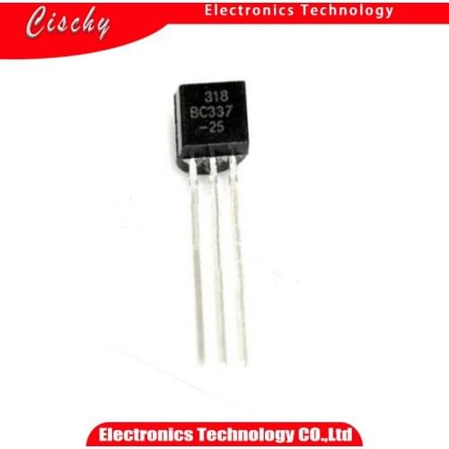 100pcs/lot Low voltage and low noise transistors C33725 BC337-25 TO-92