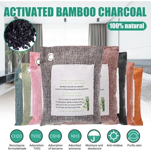 3/5pcs Activated Carbon Package for Removing Odor and Formaldehyde Air Freshener Home Use