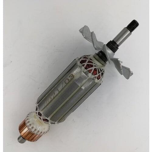 AC220-240V Angle Grinder Carbon Brush Accessories Rotor Armature Replace for Hitachi G10SF3 Angle Grinder Rotor