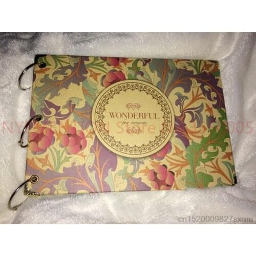 20PCS New Quality 10 Inch handmade diy photo album 30 pages paper photo albums scrapbook for baby familiy wedding memory