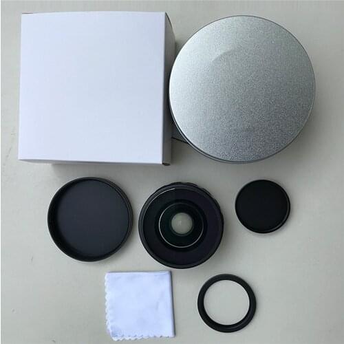 Quick Release Camera Wide-angle Additional Lens w/ 37MM Adapter Ring for Sony ZV1 Camera Accessories