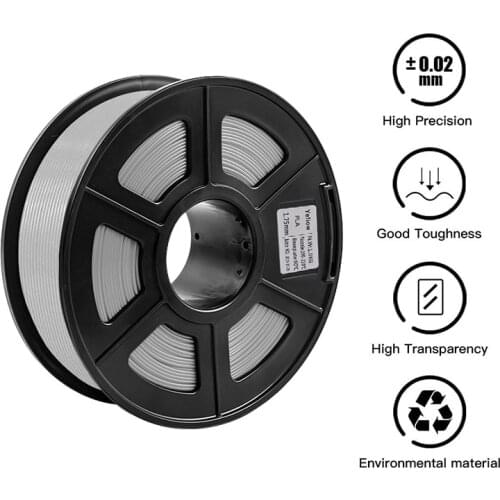 JGMAKER Red Black Filament 3D Printer PLA 1.75mm 1kg Plastic Filament Multi Colors for Prusa i3/FDM 3d printers