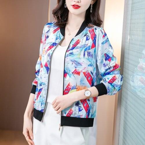 Korean Coats Women Silk Leopard Jackets for Women Winter Office Lady White Jacket Loose Jacket Women
