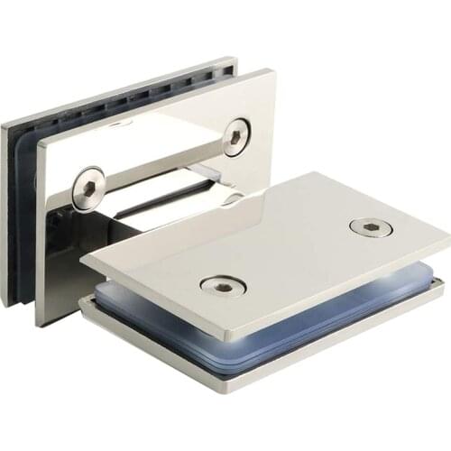 Glass shower stall mount Suitable for 8-12mm thick glass doors stainless steel fittings accessories hinges 180
