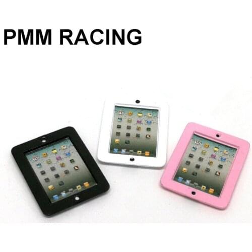 Mini simulation decoration Metal alloy Tablet pc For 1/10 RC Crawler Car Traxxas TRX4 SCX10 D90 D110 TRX6 VS4 JIMNY Accessories