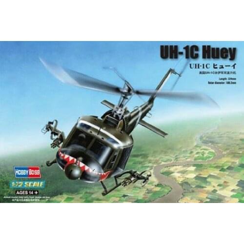 Hobbyboss 87229 1/72 UH-1C Huey Model Kit