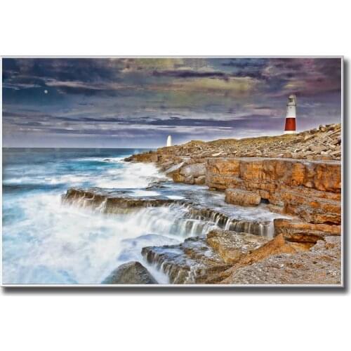 Sea Beach Coastline Ocean Wall Pictures for Living Room Decoration Maison Tropical Landscape Island Nature Poster Canvas Prints