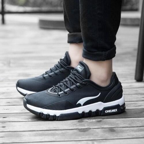 ONEMIX Mens Running Trainer Shoes Breathable Lightweight Sport Sneakers for Outdoor Fitness Walking running trekking big size