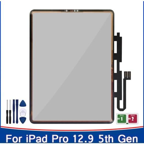 NEW Touch For iPad Pro 12.9 2021 5th Gen A2378 A2461 A2379 A2462 Touch Screen Digitizer Sensor Front Glass Panel Repair Parts