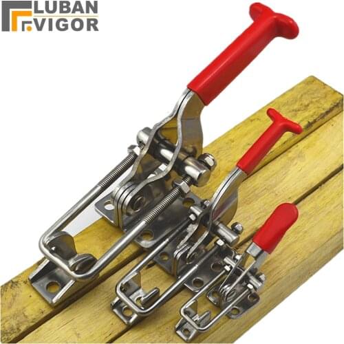 304 stainless steel fixture Clamping tool,big Clamping force,box buckle,No rust,horizontal direction Fast tighten