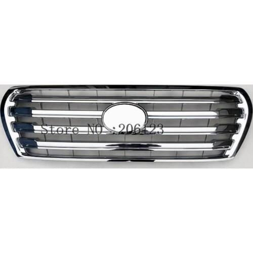 2008-2015 Front Bumper Grill Grille for Toyota Land Cruiser LC200 URJ200 FJ200 5700 With logo