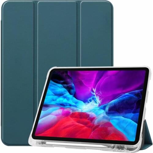 Luxury Smart Sleep Wake PU Leather+TPU Flip Case For New Apple ipad 12.9 2020 Folder Stand Tablet Cover for ipad pro 12.9 cases