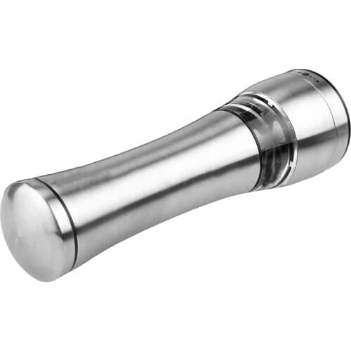 Stainless Steel Manual Pepper Salt Spice Mill Grinder Kitchen Accessories for Use in Restaurant Hotel and Home