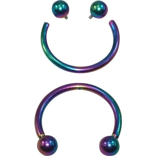 Dia 24mm stainless steel detachable ball colorful metal cock ring delay penis ring anal lock sex toys adult production