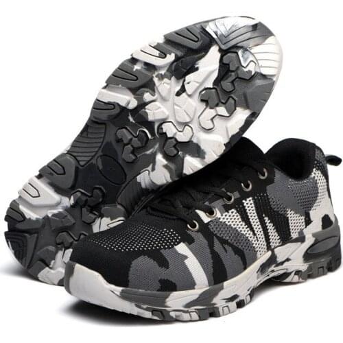 Military Tactical Boots for Men Outdoors Round Toe Sneakers Mens Safety Shoes Combat Desert Casual Shoes Plus Size 36-48