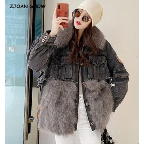 ZJOAN SHOW Womens Denim Jackets