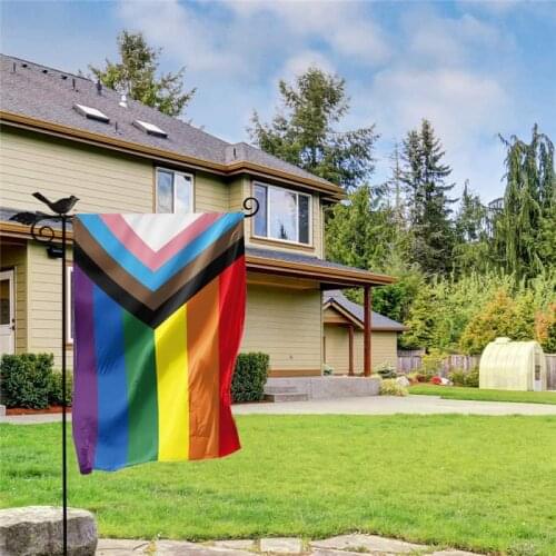 1PCS 90x150cm Homosexual Philadelphia Philly LGBT Gay Pride Rainbow Flag For Living Room Outdoor Garden Decoration Accessories