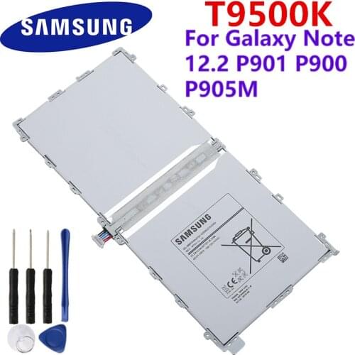 100% Original 9500mAh Replacement Battery For Samsung Galaxy Note Pro 12.2 SM P900 P901 P905 T9500C T9500E T9500U T9500K+Tools