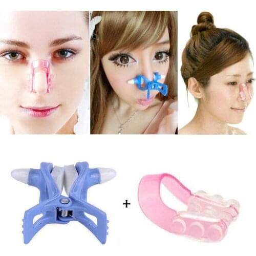2pcs Massager Care Nose Up Shaping Shaper Lifting + Bridge Straightening Beauty Clip Beauty Care Nose Up Tools Drop Shipping