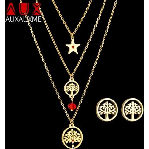 Auxauxme Jewelry Sets