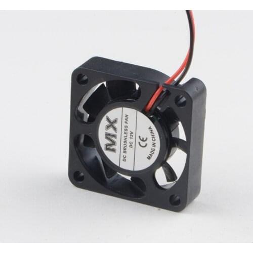 2pcs/lot Reprap 4010 Cooling Fan 40*40*10mm DC 12V 24V With 2 Pin Dupont Wire 40x40x10mm 3D Printer accessories
