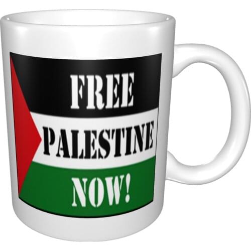 Free Palestine Mug Coffee Cup Coffee Mug Cup For Tea Plastic Cup With Lid Big Mug