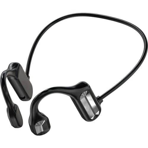 New Wireless Bone Conduction Bluetooth Headset Sports Hanging Ear Earphone Stereo Hands-free With Microphone For Running