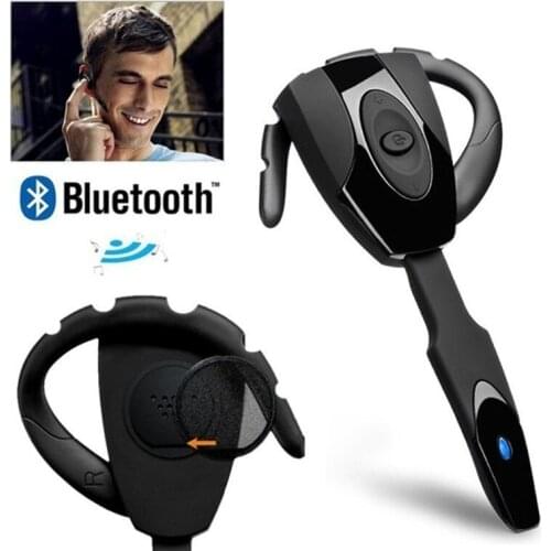 Business Bluetooth Compatible Headset Headphones With Microphone Rechargeable Long Standby Handsfree Wireless Headphones