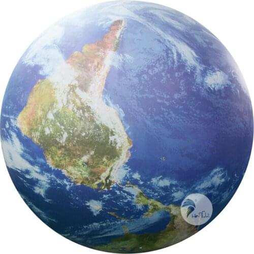 Large Party Event Celebration Decoration LED Inflatable Planet Earth