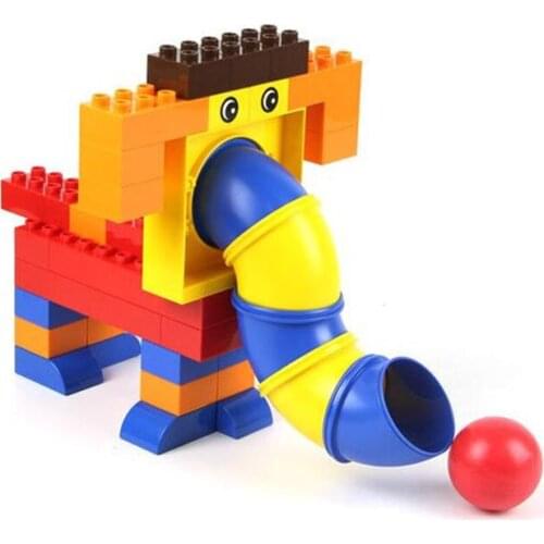 Big Size Elephant Tube Game Bricks City DIY Creative Bricks Toy Educational Building Block Bricks brinquedos