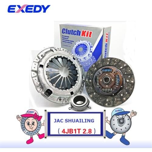 For JAC SHUAILING 4JB1 2.8TORIGINAL Clutch Disc Clutch Plate Bearing Clutch Kit Set Three Pcs Set
