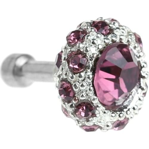 Colorful Rhinestone Ball 3.5mm Anti Dust Plug Earphone Stopper For Smart Phone