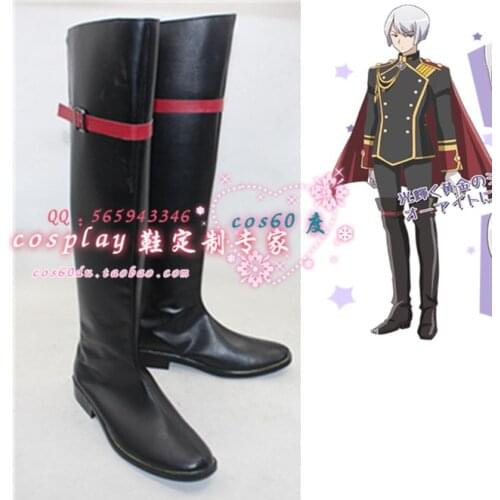Cute High Earth Defense Club LOVE! Defense Club Kinshiro Kusatsu Men Party Shoes Cosplay Boots S008