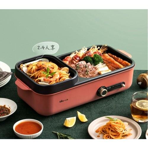 Electric oven multifunctional cooking pot electric hot pot household electric oven barbecue machine