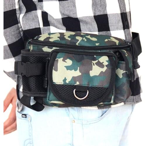 Fishing Bag Multifunctional Outdoor Waist Bag Portable Bait Waist Bag Crossbody Bag Rod Bag Lightweight Fishing Tackle Bag New