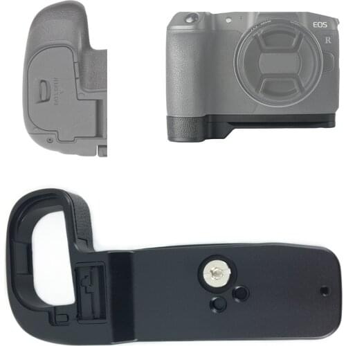 Metal Base Extension Grip Hand Grip Quick Release Handle L Plate Holder for Canon EOS R EOSR on Tripod Ball Head Replace EG-E1
