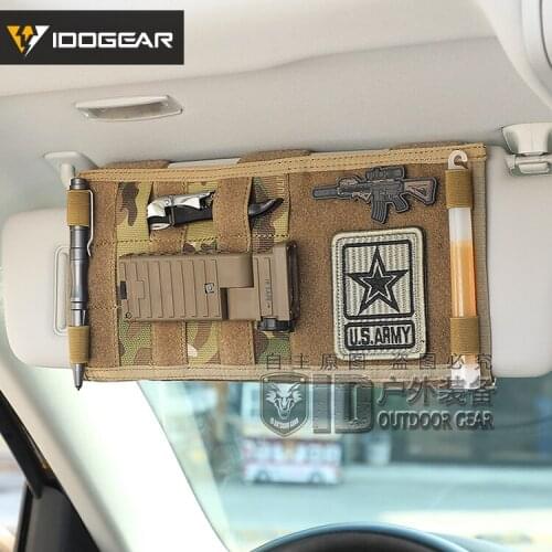 Military Fans Tactical Visor Car Accessories Field Multifunctional Car Visor Package