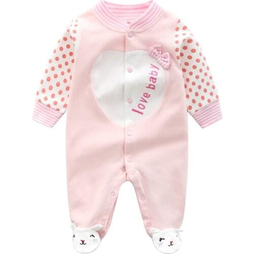 ZWF727 Rompers Baby Boy Clothing floral Baby Girls Clothes cartoon Kids Outfits New Fashion Infant Jumpsuit Roupas Bebes Autumn