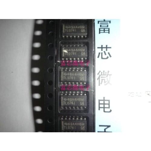 10pieces TL0741 TL074IDR SOP14